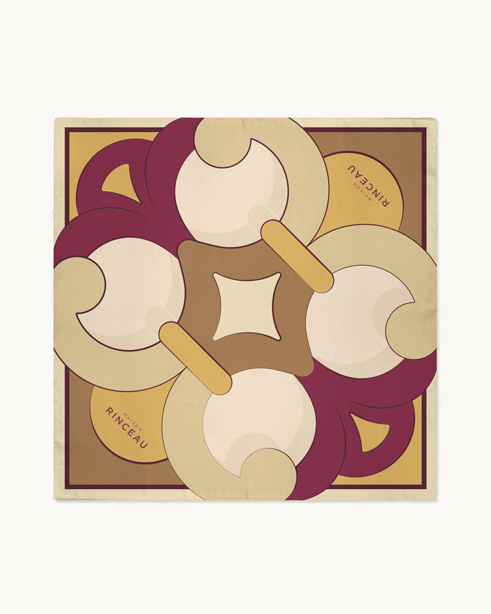 Le Foulard Allegoria - Ocre