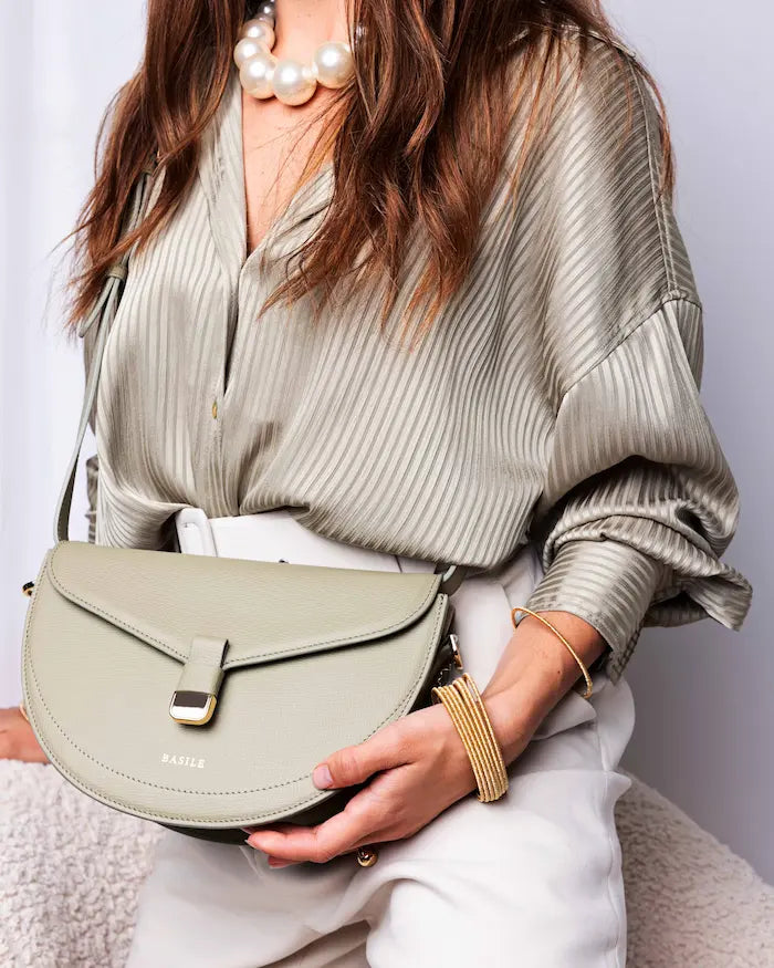 Le Sac Dianna - Olive Grainé